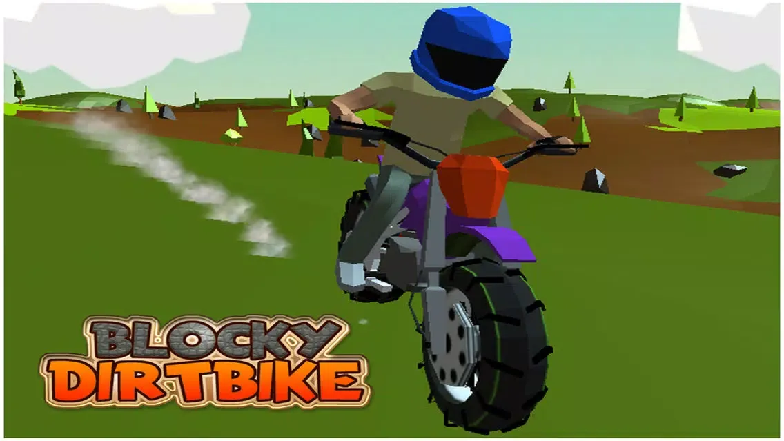 Blocky Dirt Bike应用截图