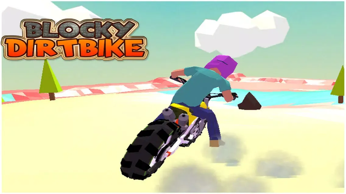 Blocky Dirt Bike应用截图