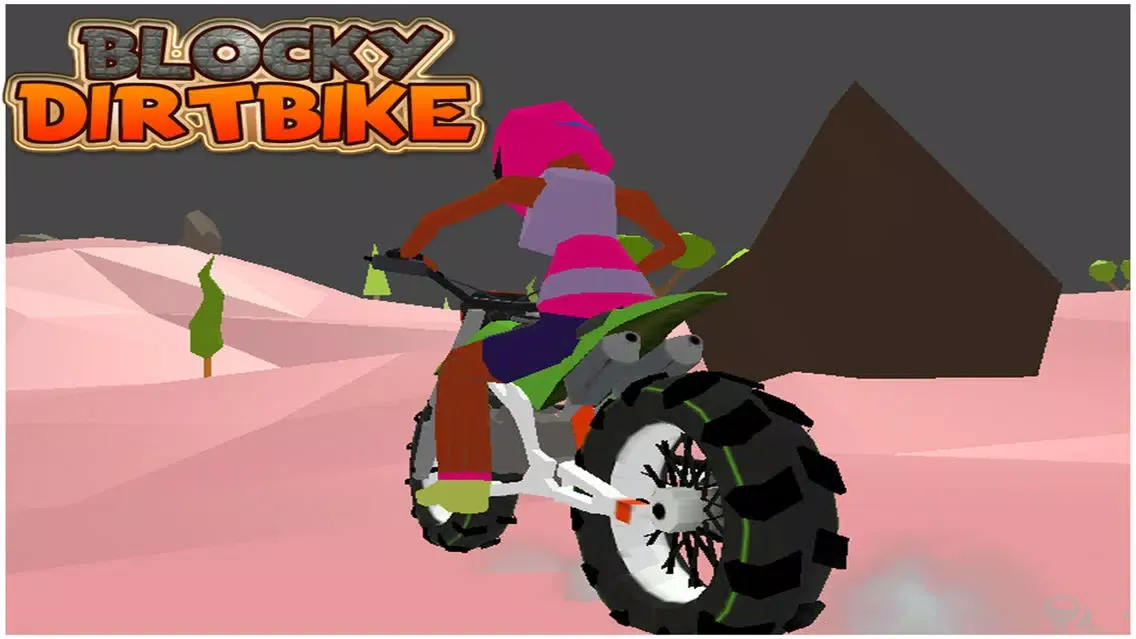 Blocky Dirt Bike应用截图
