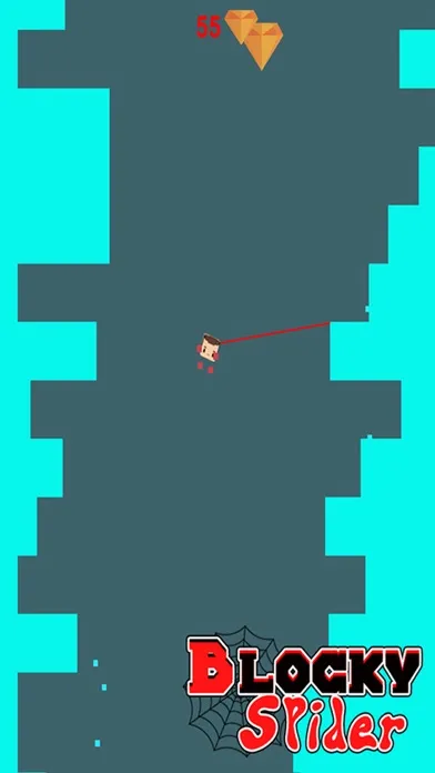 ภาพหน้าจอของ Blocky Spider - Free 3D Tower Blocks Addictive Endless Game