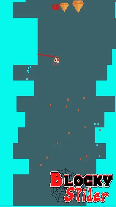 ภาพหน้าจอของ Blocky Spider - Free 3D Tower Blocks Addictive Endless Game