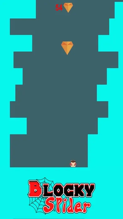 ภาพหน้าจอของ Blocky Spider - Free 3D Tower Blocks Addictive Endless Game