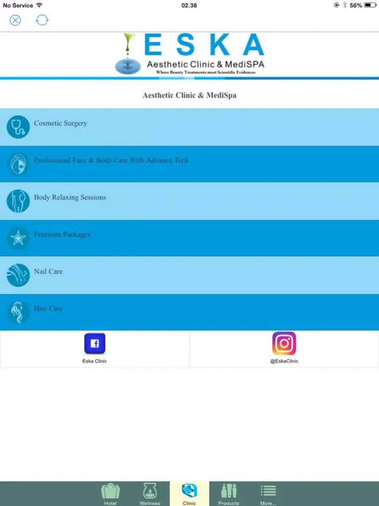 Eska Group iPad  Screenshots