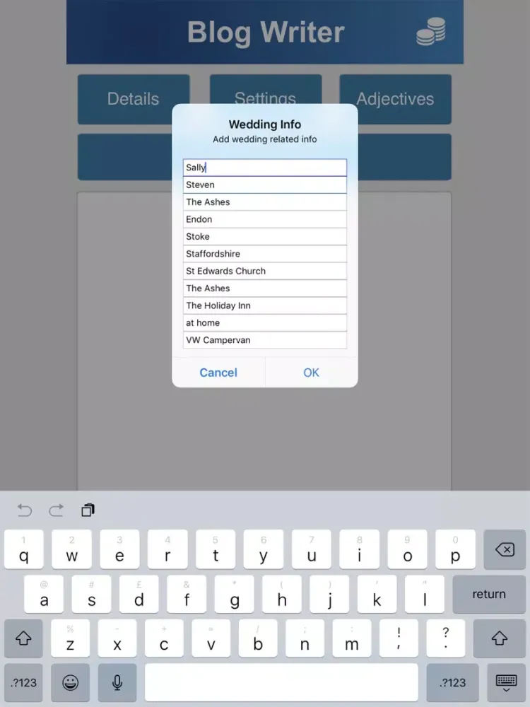 Wedding Photography Auto Blog iPad  سکرین شاٹس