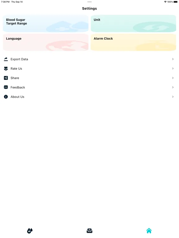 ภาพหน้าจอของ Blood Sugar Tracker - Diabetes iPad 