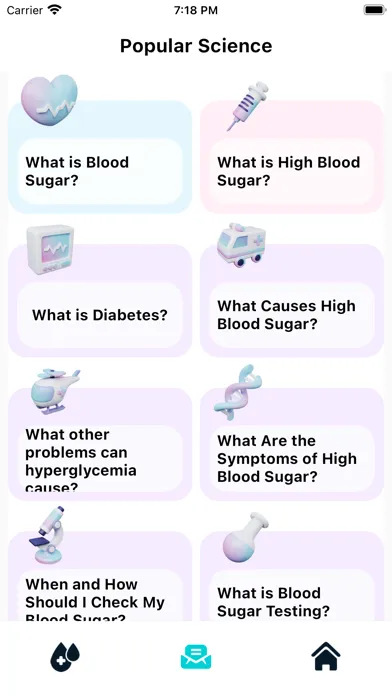 ภาพหน้าจอของ Blood Sugar Tracker - Diabetes