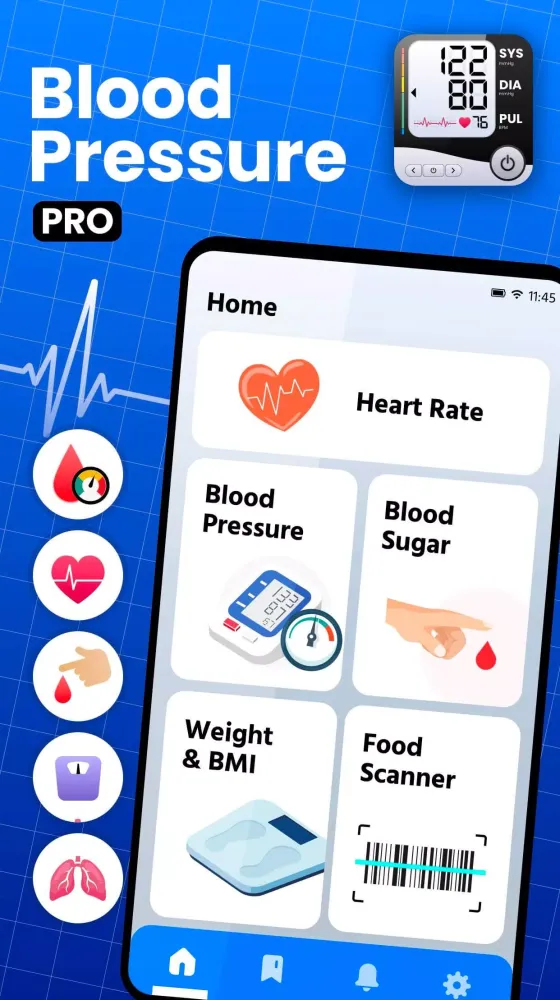 Blood Pressure App Pro Ekran Görüntüleri