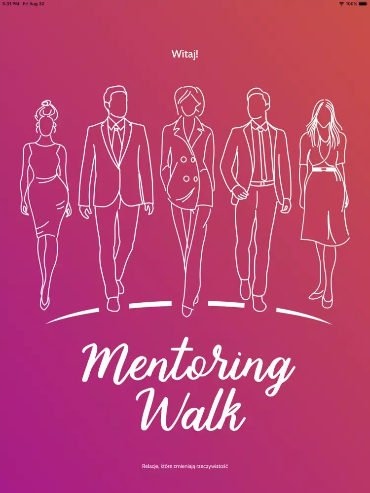Mentoring Walk iPad  スクリーンショット