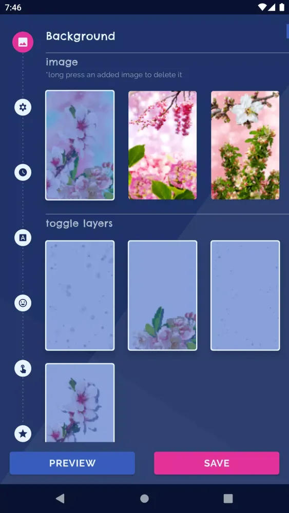 Flower Blossom Live Wallpaper স্ক্রিনশট