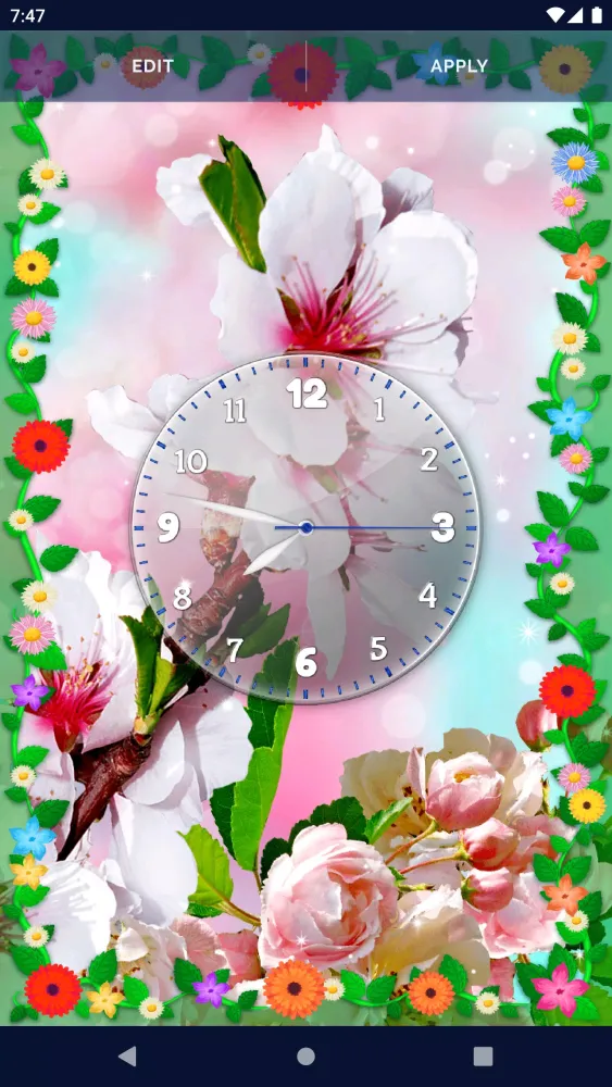 Flower Blossom Live Wallpaper স্ক্রিনশট