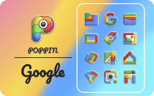 Poppin icon pack Screenshots