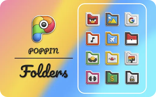 Poppin icon pack Screenshots