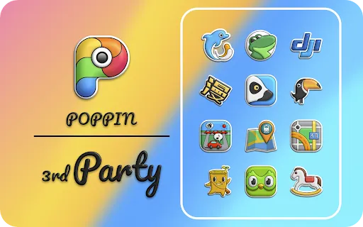 Poppin icon pack Screenshots