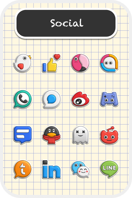 Poppin icon pack-screenshot-2