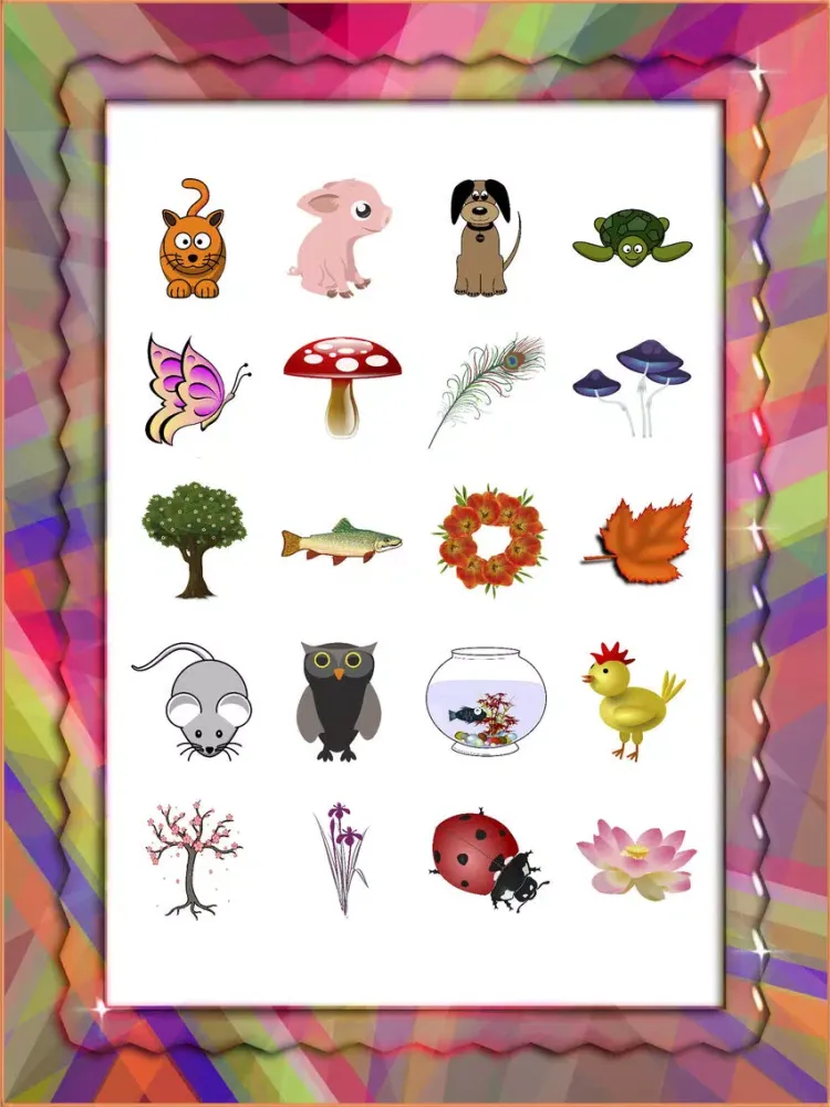 Animals, Pets, Flowers & Plants Stickers iPad  Screenshots