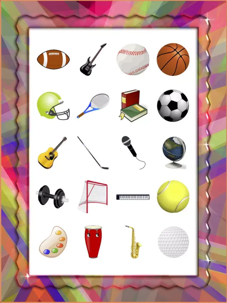 Capturas de pantalla de Sports, Music & Hobby Stickers iPad 