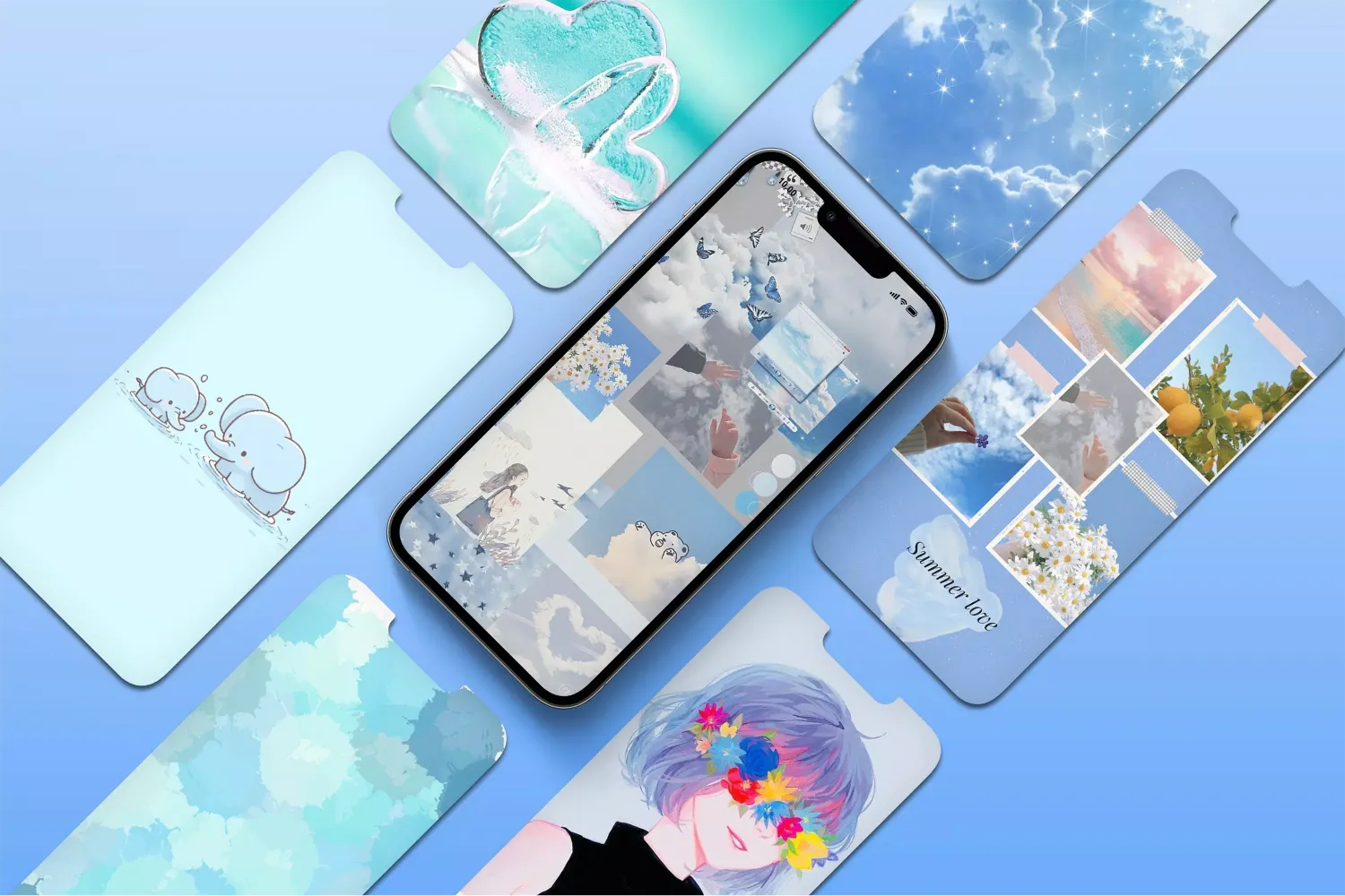 تصاویر Blue Aesthetic wallpaper