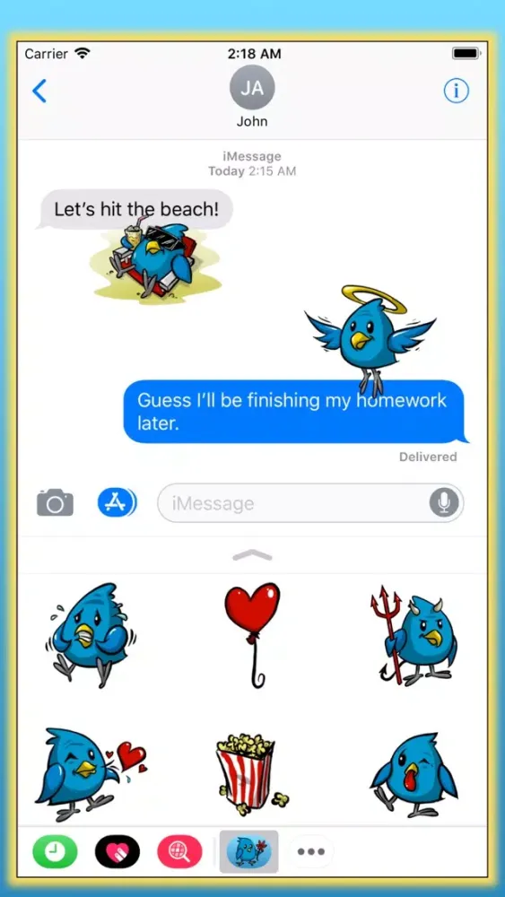 Tangkapan layar Blue Bird Academy