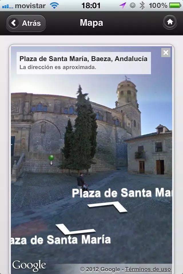 Baeza AudioGuide Screenshots