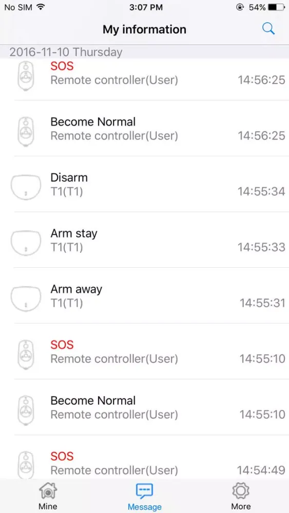 Ảnh chụp màn hình của Smart~Home