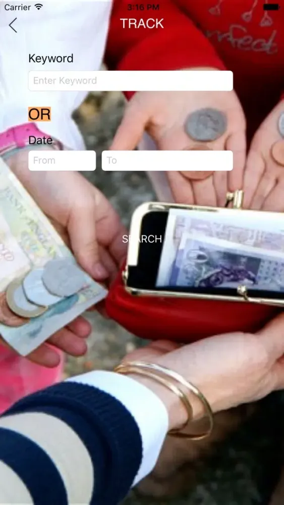 Ảnh chụp màn hình của PocketMoneyTracker-Lets track it