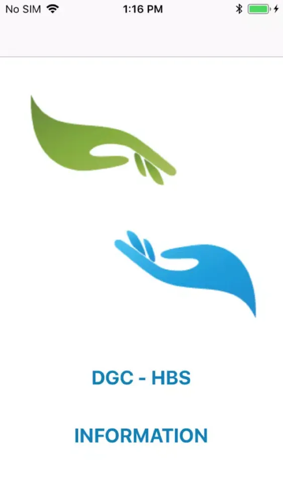 Capturas de tela do DGC - CERT INFORMATION