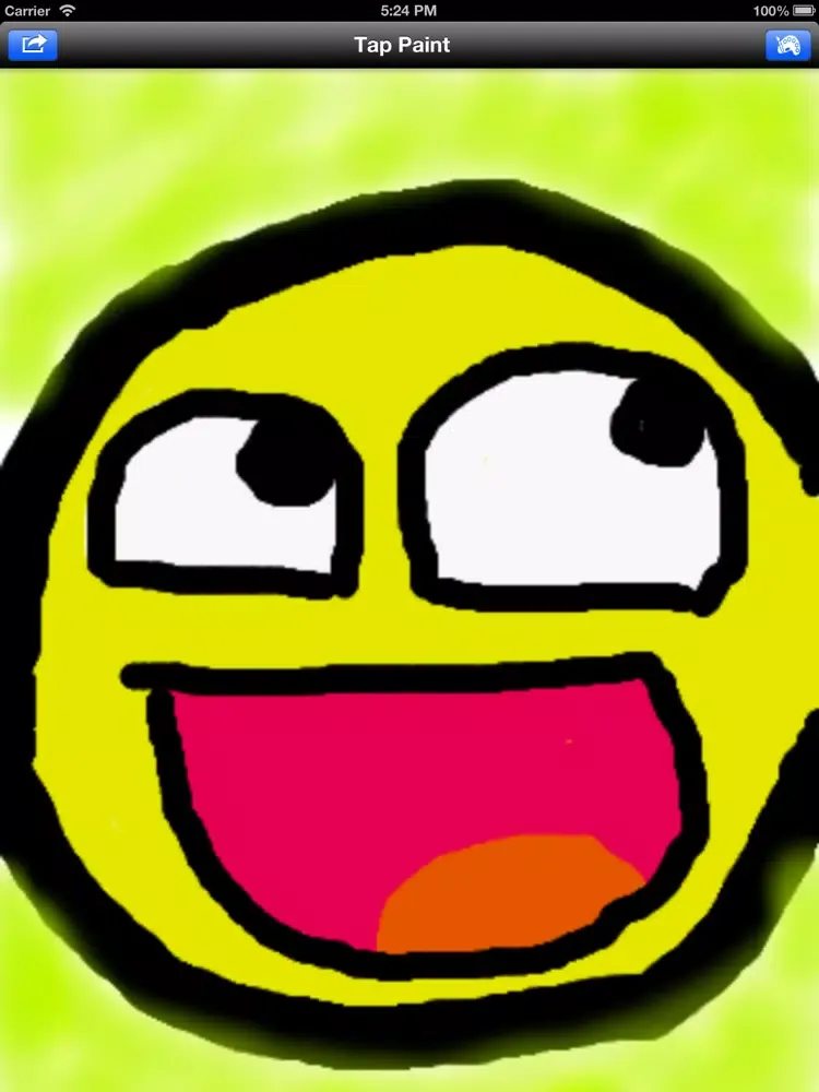 ภาพหน้าจอของ Tap Paint: Draw and Play for Kids iPad 