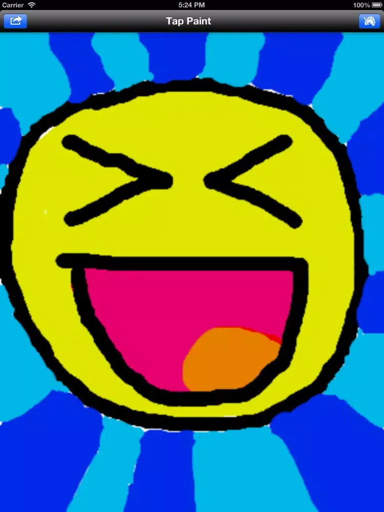 ภาพหน้าจอของ Tap Paint: Draw and Play for Kids iPad 