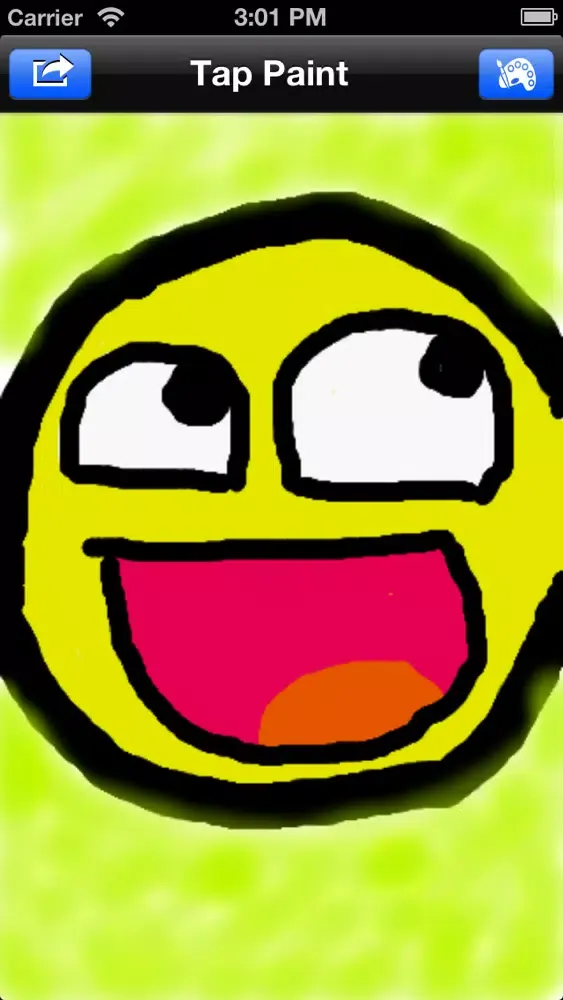 ภาพหน้าจอของ Tap Paint: Draw and Play for Kids