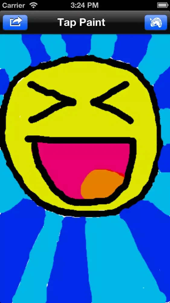 ภาพหน้าจอของ Tap Paint: Draw and Play for Kids