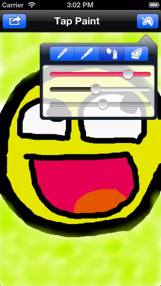 ภาพหน้าจอของ Tap Paint: Draw and Play for Kids