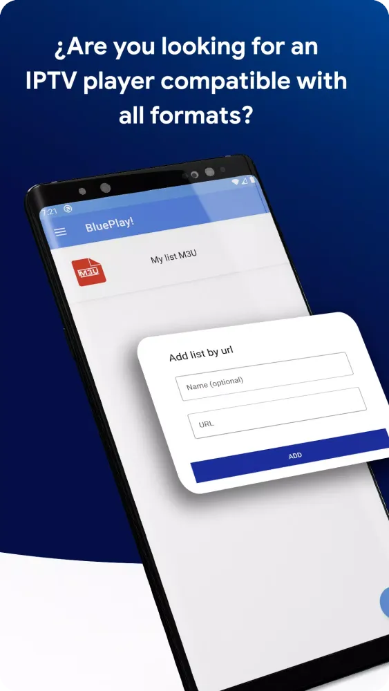 Ảnh chụp màn hình của BluePlay!
