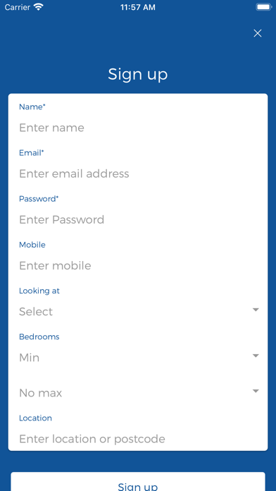 Screenshot di Blueprint Estate Agents Ltd