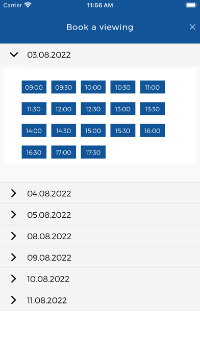 Screenshot di Blueprint Estate Agents Ltd