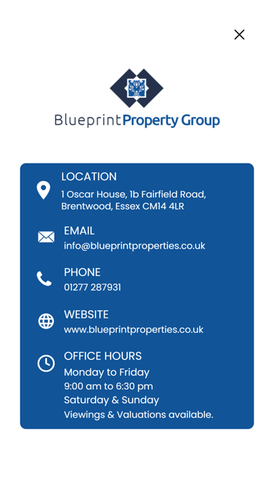 Screenshot di Blueprint Estate Agents Ltd