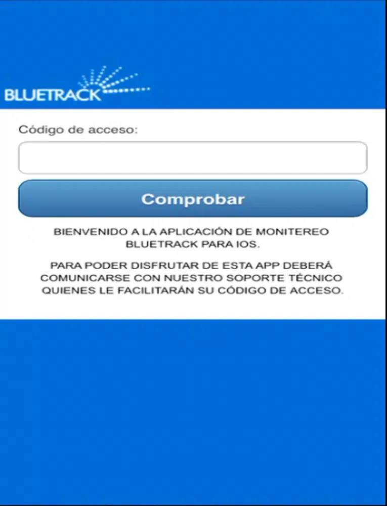 BlueTrack Mobile iPad  スクリーンショット