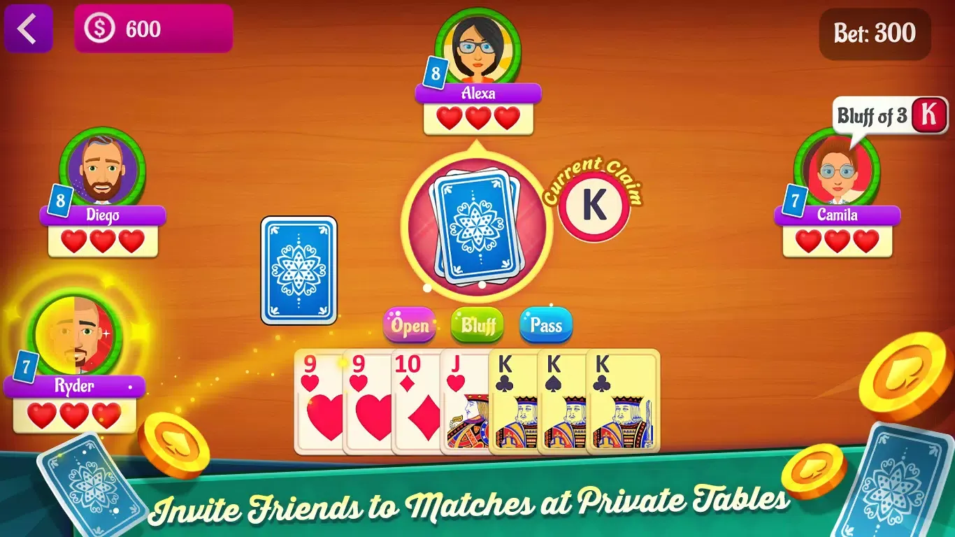 Bluff Screenshots