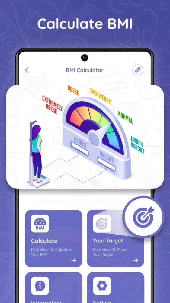 BMI Calculator - Track Weight Screenshots
