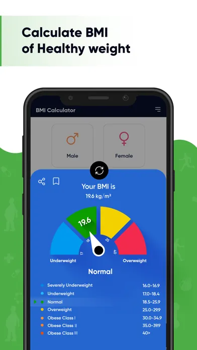 BMI Calculator - Fitness Track سکرین شاٹس
