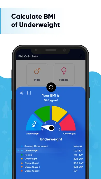 BMI Calculator - Fitness Track سکرین شاٹس