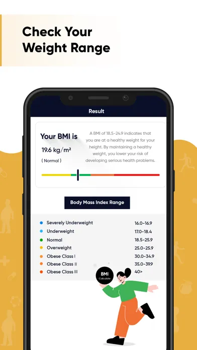 BMI Calculator - Fitness Track سکرین شاٹس