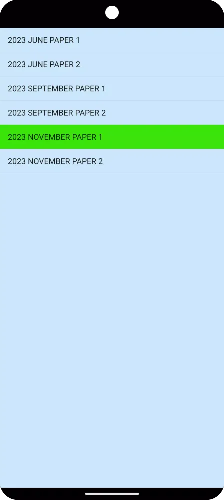 Screenshot di Grade 12 Geography