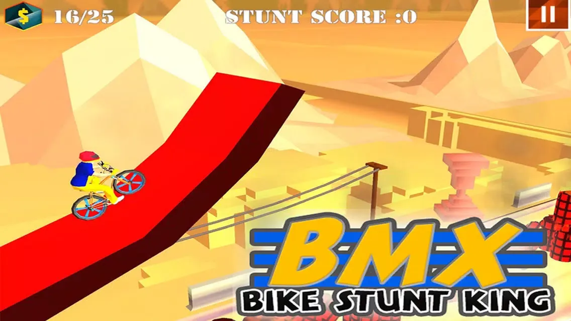 BMX Bike Stunt Race Ekran Görüntüleri