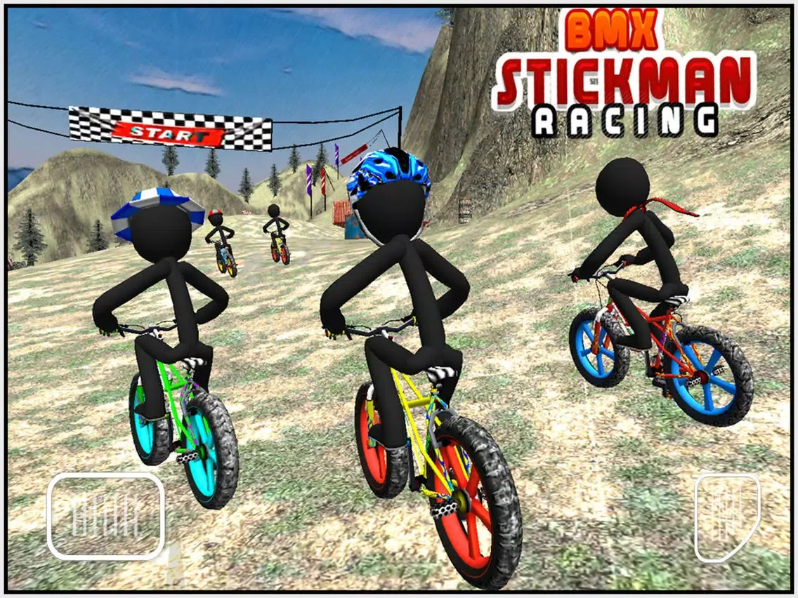 BMX Offroad Stickman Racing iPad  Ekran Görüntüleri
