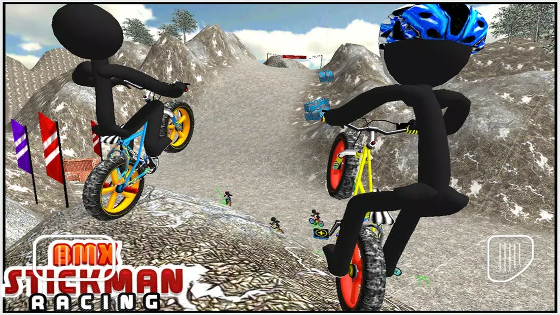 BMX Offroad Stickman Racing Ekran Görüntüleri