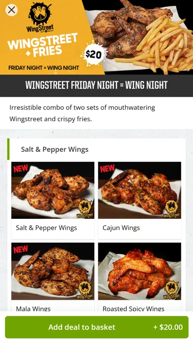 Tangkapan layar Pizza Hut Brunei.