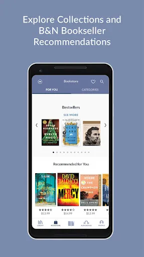 Barnes & Noble NOOK 스크린샷