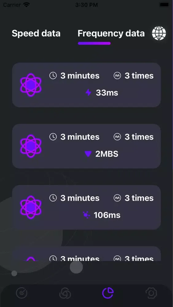 Captures d'écran de Express- NetSpeed Test Tool