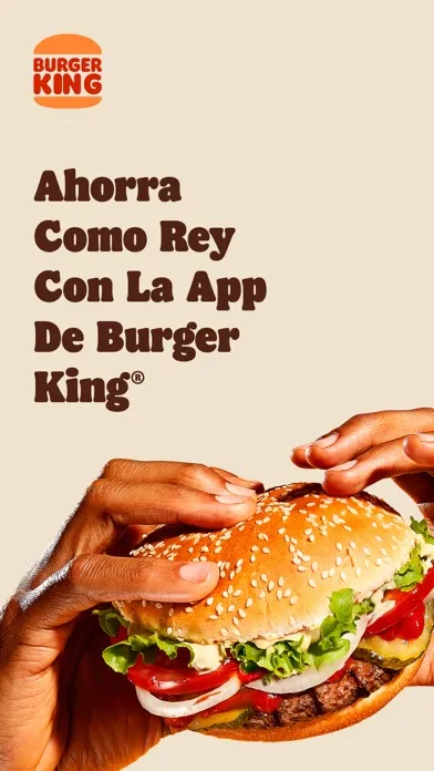 Ảnh chụp màn hình của Burger King® Bolivia