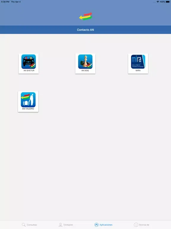 Captures d'écran de Contacto AN iPad 